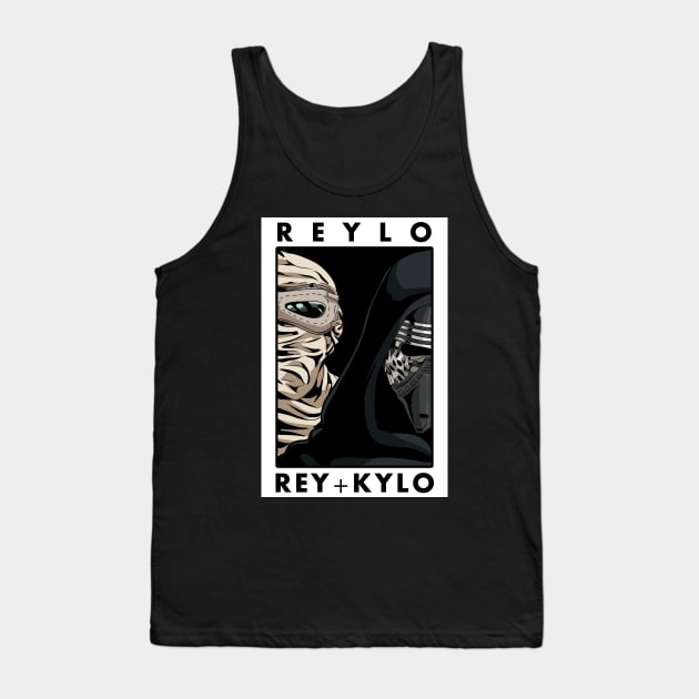 Masked Reylo Tank Top by gwendy85